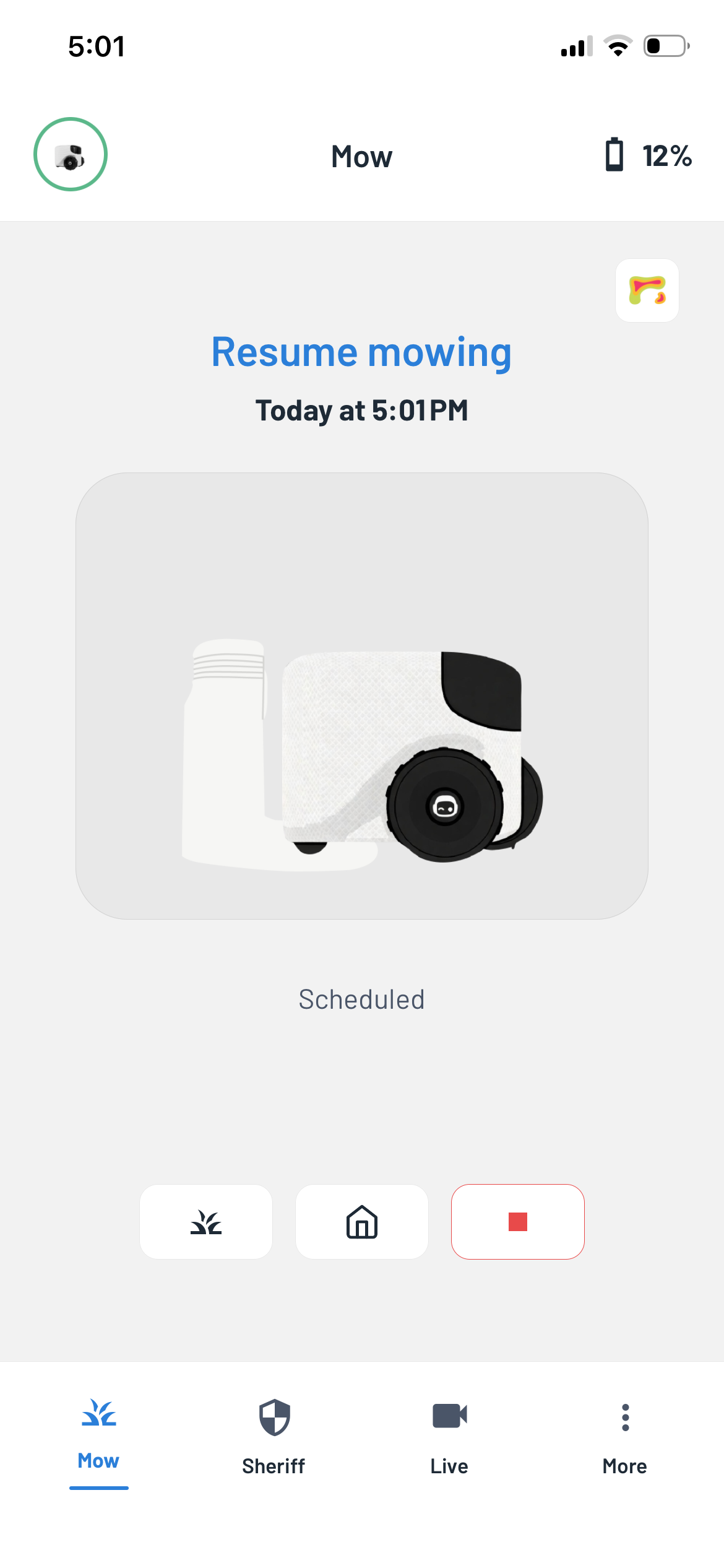 Concept screen of the new local Willow app